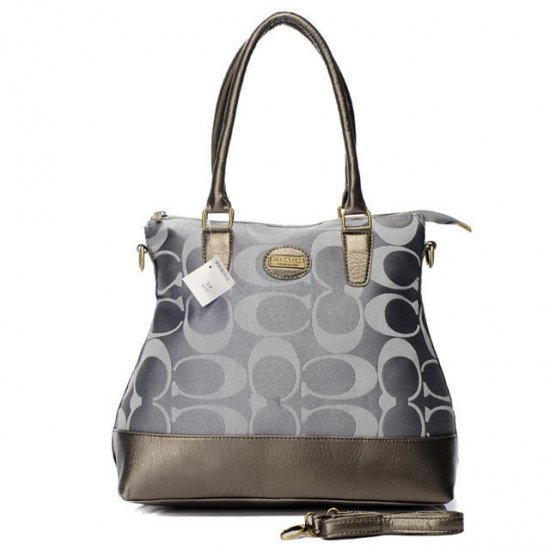 Coach In Signature Medium Grey Satchels BBV | Women